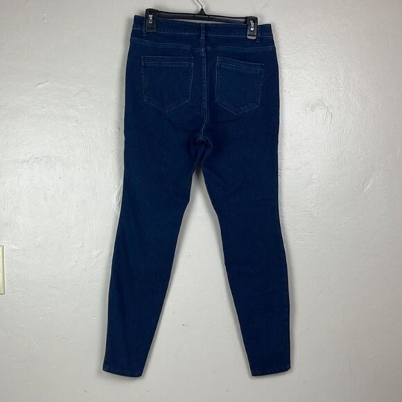 J Jill Women's Premium Flex High Rise Leggings Jeans 28x28 size 8 stretch - Picture 2 of 12